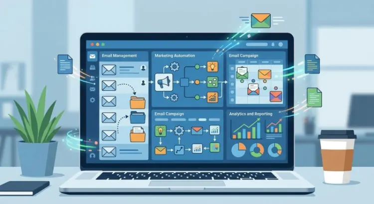 Outil emailing et CRM : gérer campagnes, contacts et automatisation